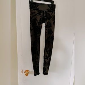 Lululemon flower leggings